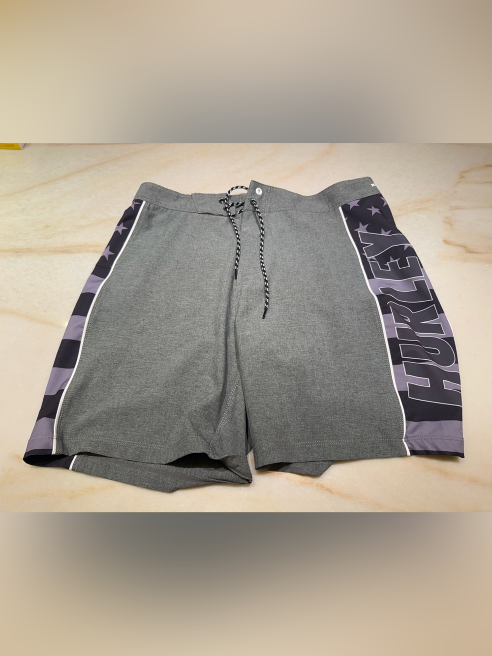 Hurley Men's Gray Swim Shorts